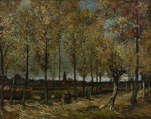 Peupliers près de Nuenen - Vincent van Gogh